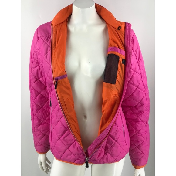 Lands End Pink Lined Winter Sports Jacket - Picture 4 of 6
